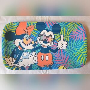 NWT! Disney Mickey Mouse & Minnie Mouse Summer Serving Tray Platter